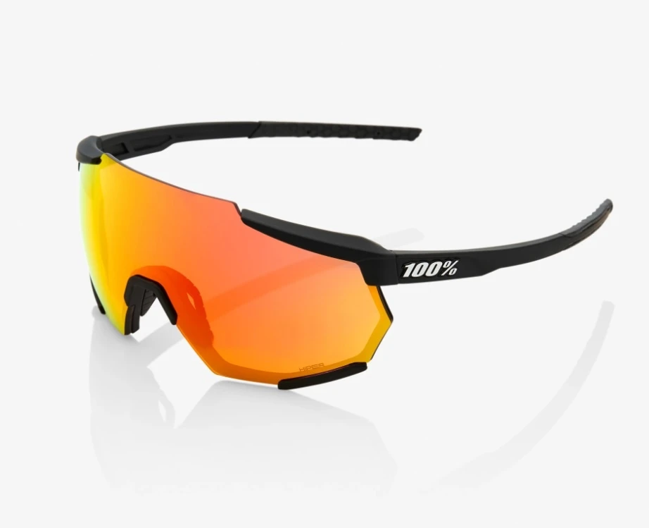 Best Sale ✨ 100% Racetrap 👍 Sunglasses, Soft Tact Black frame - HiPER Red Multilayer Mirror Lens ⭐ 2 Best Sale ✨ 100% Racetrap 👍 Sunglasses, Soft Tact Black frame - HiPER Red Multilayer Mirror Lens ⭐ - Image 2