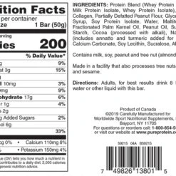 Cheapest 👍 PURE PROTEIN BAR 50G ⌛ -Cheap Powers Baseball Store image 11641