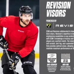 Flash Sale 🤩 CCM VISOR VR24 REVISION CERTIFIED 👍 -Cheap Powers Baseball Store image 2677