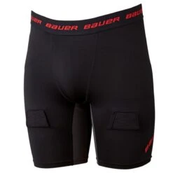 New π BAUER S19 ESSENTIAL COMPRESSION JOCK SHORT JR (Yth) π