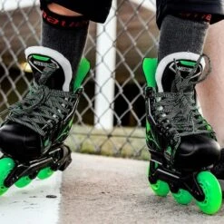 Cheapest 👍 BAUER MISSION LIL RIPPER ADJUSTABLE ROLLER BLADES YTH ✨ -Cheap Powers Baseball Store image 2930