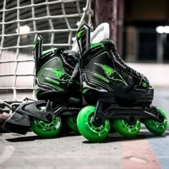 Cheapest 👍 BAUER MISSION LIL RIPPER ADJUSTABLE ROLLER BLADES YTH ✨ -Cheap Powers Baseball Store image 2931