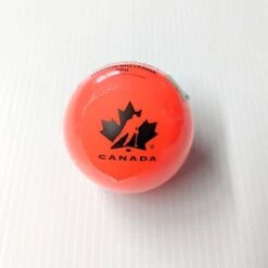 Hot Sale 💯 STREET HOCKEY BALL 65MM 50G MEDIUM ORANGE ✔️