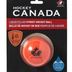 Promo ⌛ STREET HOCKEY BALL LIQUID FILLED 65MM 65G MEDIUM ORANGE 🥰