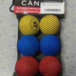 Brand new 🔥 TEAM CANADA 6 PACK MINI HOCKEY FOAM BALLS ❤️ -Cheap Powers Baseball Store image 3021