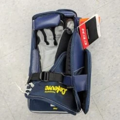 Top 10 🔥 CCM GB EXTREME FLEX PRO 4 SENIOR BLOCKER WHT/NVY/YLW 👏 -Cheap Powers Baseball Store image 3092