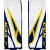 Cheapest ❤️ CCM GP EXTREME FLEX PRO 4 GOALIE PAD WHT/NVY/YLW 34+1.5 ✔️