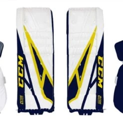 Cheapest ❤️ CCM GP EXTREME FLEX PRO 4 GOALIE PAD WHT/NVY/YLW 34+1.5 ✔️ 11 Cheapest ❤️ CCM GP EXTREME FLEX PRO 4 GOALIE PAD WHT/NVY/YLW 34+1.5 ✔️ -Cheap Powers Baseball Store image 3098