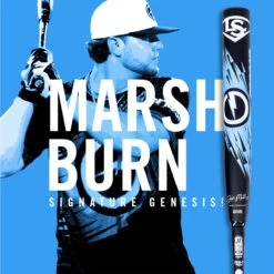 Top 10 ✔️ 2022 LOUISVILLE GENESIS 2PC TM10 SLOPITCH BAT BLK-BLU ✨ -Cheap Powers Baseball Store image 4206