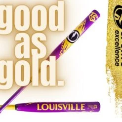 Best Pirce π 2022 LOUISVILLE GENESIS SEC USSSA 2PC PURPLE-GOLD π― 14 Best Pirce π 2022 LOUISVILLE GENESIS SEC USSSA 2PC PURPLE-GOLD π― -Cheap Powers Baseball Store image 4213
