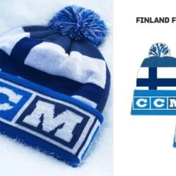 Best Pirce ⌛ CCM FLAG POM KNIT TEAM ✨ -Cheap Powers Baseball Store image 449