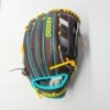 Buy 🔥 Wilson A2000 12″ DW5 Pattern GOTM Feb 2022 Dark Brown / Teal /Yel RHT ⭐