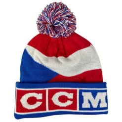 Best Pirce ⌛ CCM FLAG POM KNIT TEAM ✨ -Cheap Powers Baseball Store image 450