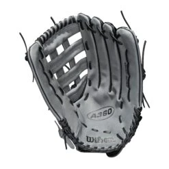 Deals 🌟 2022 WILSON A360 SLOWPITCH GLOVE 15 BLACK-GRAPHITE ✨ -Cheap Powers Baseball Store image 4597