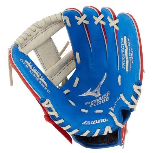 Coupon 😀 MIZUNO PROSPECT SERIES POWERCLOSE ⚾ BASEBALL GLOVE 11" RYL/RED ❤️ 2 Coupon 😀 MIZUNO PROSPECT SERIES POWERCLOSE ⚾ BASEBALL GLOVE 11" RYL/RED ❤️ - Image 2