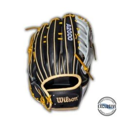 Coupon 🎁 2021 Wilson A2000 SP13 13" Outfield Slow Pitch Glove Black-White/Blond 😍
