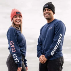 New 🔔 S22 BAUER ECL RIB PATCH BEANIE ✨ -Cheap Powers Baseball Store image 529