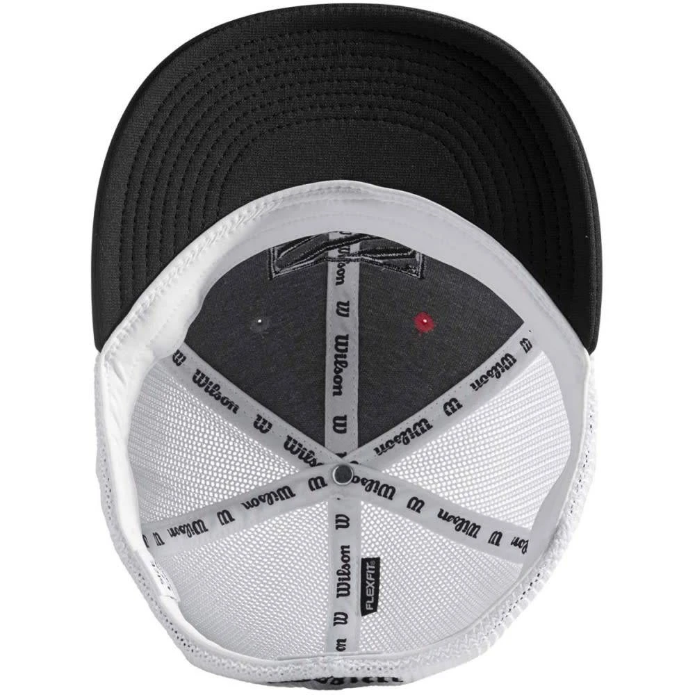 Outlet 😍 WILSON HOME PLATE FLEXFIT HAT RED ❤️ 2 Outlet 😍 WILSON HOME PLATE FLEXFIT HAT RED ❤️ - Image 2