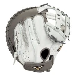 Outlet 🎉 2021 MIZUNO PRIME ELITE FASTPITCH CM 34" RHT WHITE - GREY ✨