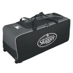 Wholesale ⭐ LOUISVILLE SLUGGER GEAR BAG WHEELED BAG TON BAG - SERIES 5 OMAHA O/S BLACK ❤️