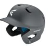 Discount 👍 EASTON Z5 2.0 SENIOR GRIP MATTE BLACK BATTING HELMET 🔔