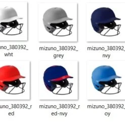 Brand new ⌛ MIZUNO F6 FASTPITCH HELMET WITH MASK 🔔 -Cheap Powers Baseball Store image 5693