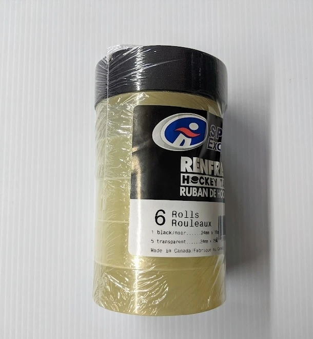Budget ⭐ Renfrew tape 6 pack (5 Clear / 1 Black) ⭐ 1 Budget ⭐ Renfrew tape 6 pack (5 Clear / 1 Black) ⭐
