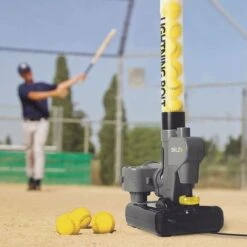 Flash Sale 👍 SKLZ LIGHTNING BOLT PRO SOFT MICRO BALL PITCHING MACHINE ✨ -Cheap Powers Baseball Store image 6176