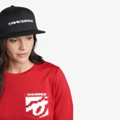 Hot Sale ✨ RaceFace Classic Logo Fitted Hat-Black-L/XL 🌟 -Cheap Powers Baseball Store image 6646