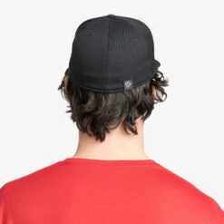 Best Sale 😍 RaceFace Classic Logo Fitted Hat-Black-S/M ⌛ -Cheap Powers Baseball Store image 6652