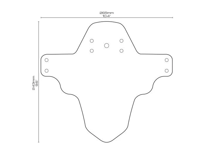 Cheapest π€© ALL MOUNTAIN STYLE FENDER MUD GUARD β 8 Cheapest π€© ALL MOUNTAIN STYLE FENDER MUD GUARD β - Image 8