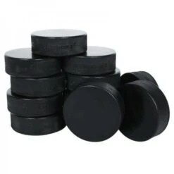 Cheap ✔️ HOCKEY PUCK - BLACK OFFICIAL 🤩 -Cheap Powers Baseball Store image 717