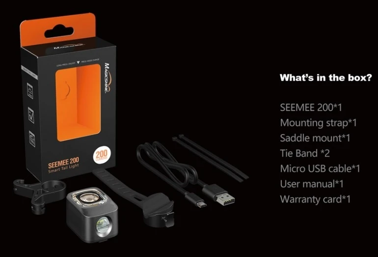 Best reviews of ๐งจ MAGICSHINE SEEMEE 200 RR LIGHT ๐ 6 Best reviews of ๐งจ MAGICSHINE SEEMEE 200 RR LIGHT ๐ - Image 6