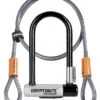 Best Pirce 😉 KRYPTOLOK MINI-7 BIKE LOCK W/4 CABLE BLACK ⌛