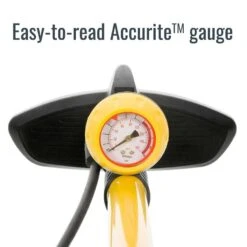 Wholesale 🧨 Evo, AirPress Sport, Floor Pump, Double head, 160psi, Yellow ✔️ -Cheap Powers Baseball Store image 8257