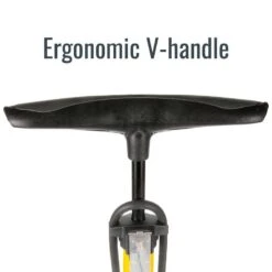 Wholesale 🧨 Evo, AirPress Sport, Floor Pump, Double head, 160psi, Yellow ✔️ -Cheap Powers Baseball Store image 8259