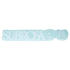 Best reviews of 🎉 Subrosa Sticker - 6.5" x 1" - White/Clear ⭐