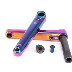 Flash Sale 🎉 ECLAT SPIRE 2PC CRANKS 22MM 170MM SATIN OIL SLICK 😀