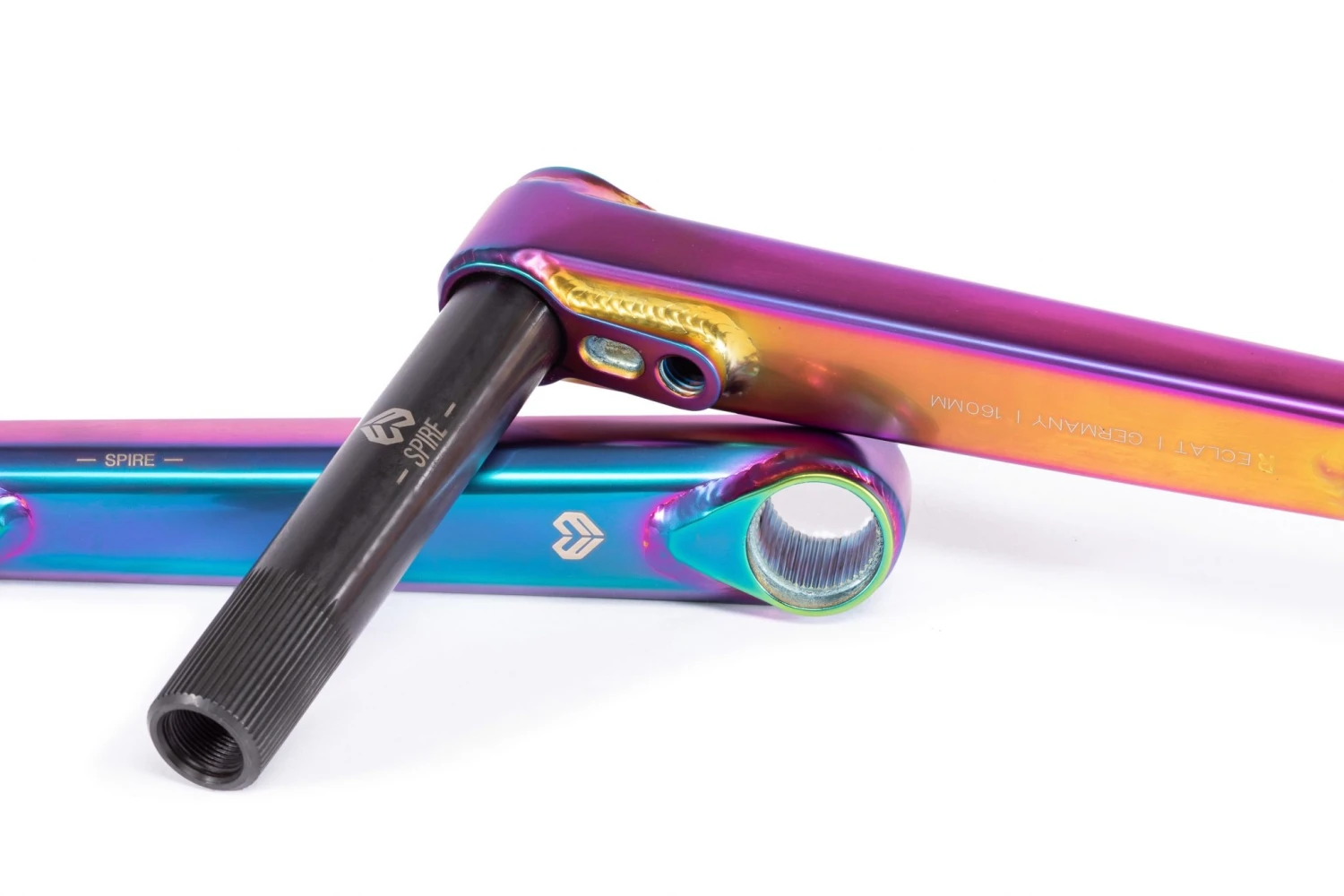 Flash Sale π ECLAT SPIRE 2PC CRANKS 22MM 170MM SATIN OIL SLICK π 3 Flash Sale π ECLAT SPIRE 2PC CRANKS 22MM 170MM SATIN OIL SLICK π - Image 3