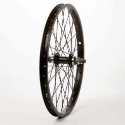 Discount π Wheel Shp, Rear 20" Wheel, 36H Black Ally Single Wall Alex J-303/ Black Jytech A076-14 Nutted 14mm Axle FW Hub/ Black Stainless Spkes β€οΈ