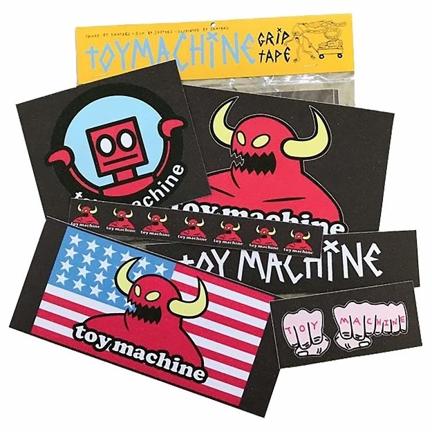 Flash Sale ✨ Toy Machine Grip Tape Sticker 6-pack ✨ 1 Flash Sale ✨ Toy Machine Grip Tape Sticker 6-pack ✨