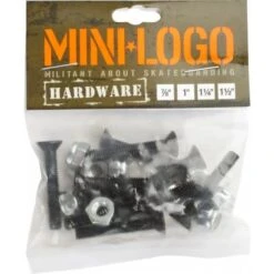 Coupon ✔️ Mini Logo Hardware Black - 1" Phillips 🛒