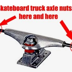 Hot Sale 🤩 Skateboard Axle Nuts - set of 4 ✨ -Cheap Powers Baseball Store image 9457