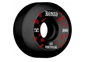 Best Pirce ❤️ Bones PP Wheels - set of 4 Black - Bones Logo - V5 100's Side Cuts 52 ✨ 2 Best Pirce ❤️ Bones PP Wheels - set of 4 Black - Bones Logo - V5 100's Side Cuts 52 ✨ - Image 2