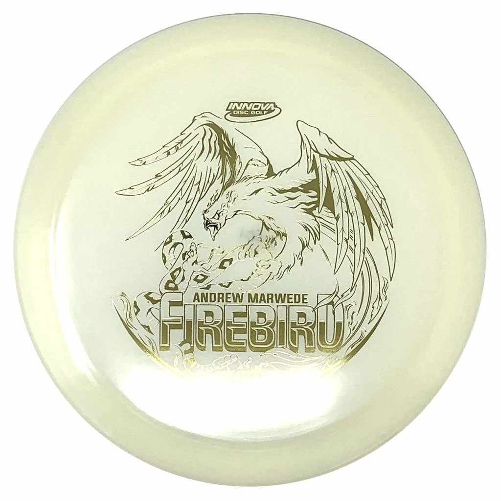 Flash Sale ⭐ Innova Champion Glow Firebird Andrew Marwede (2021 Tour Series) Overstable Fairway Driver ⌛ 1 Flash Sale ⭐ Innova Champion Glow Firebird Andrew Marwede (2021 Tour Series) Overstable Fairway Driver ⌛