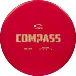 Discount 💯 LATITUDE 64 RETRO LINE DISC GOLF COMPASS MID RANGE RED 🎁